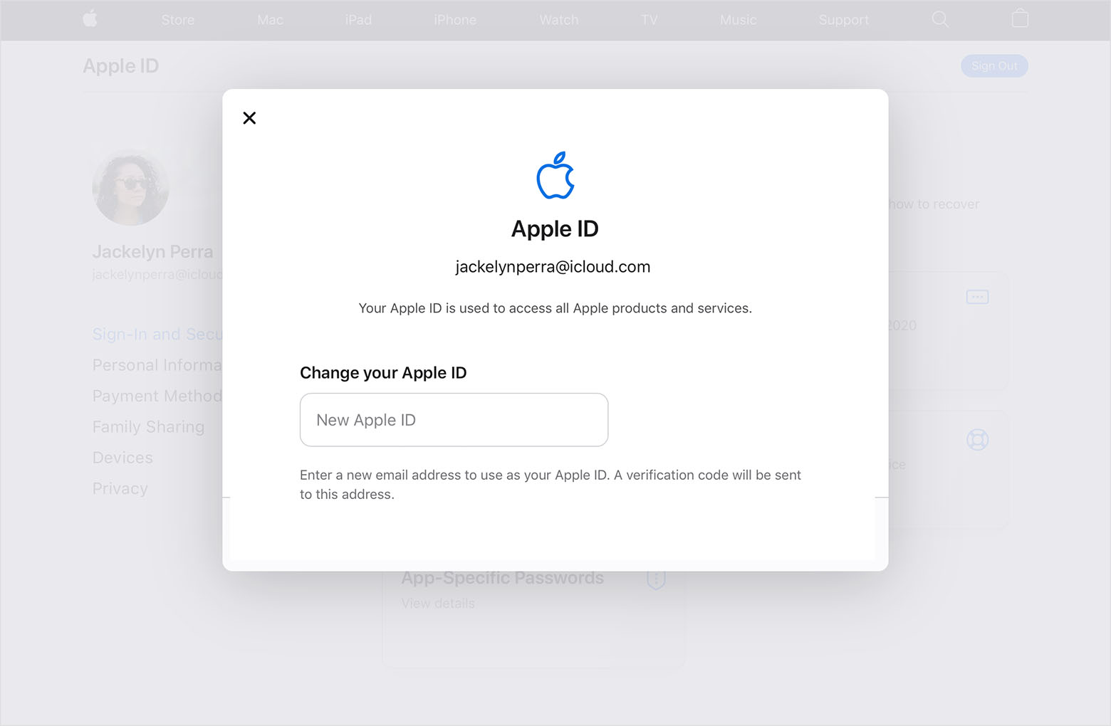 Change your Apple ID - Apple Support