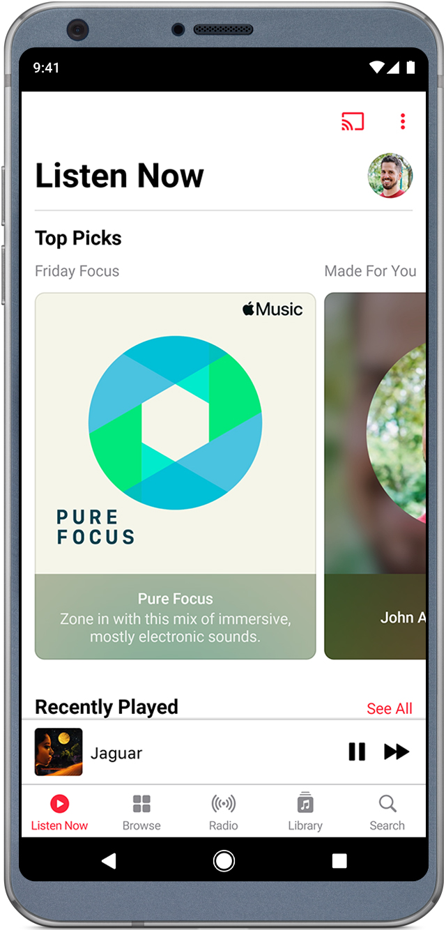 在android 裝置上使用apple Music Apple 支援