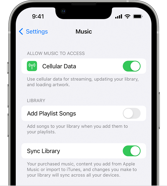 Use Sync Library To Access Your Music Library Across Your Devices