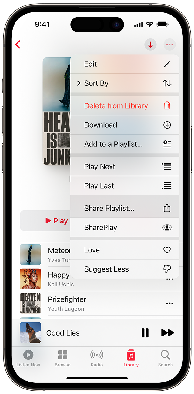 How to share an Apple Music playlist on your iPhone or iPad