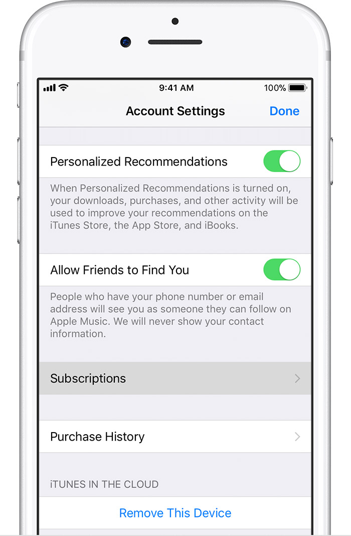 View, change, or cancel your subscriptions - Apple Support