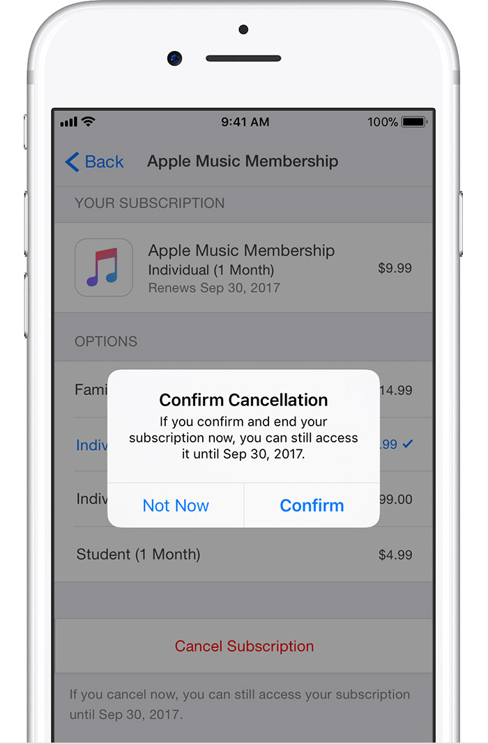 View, change, or cancel your subscriptions - Apple Support