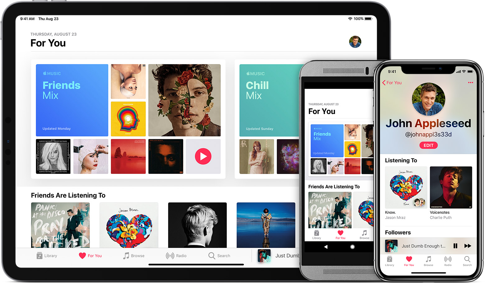 Apple music где хранится музыка android