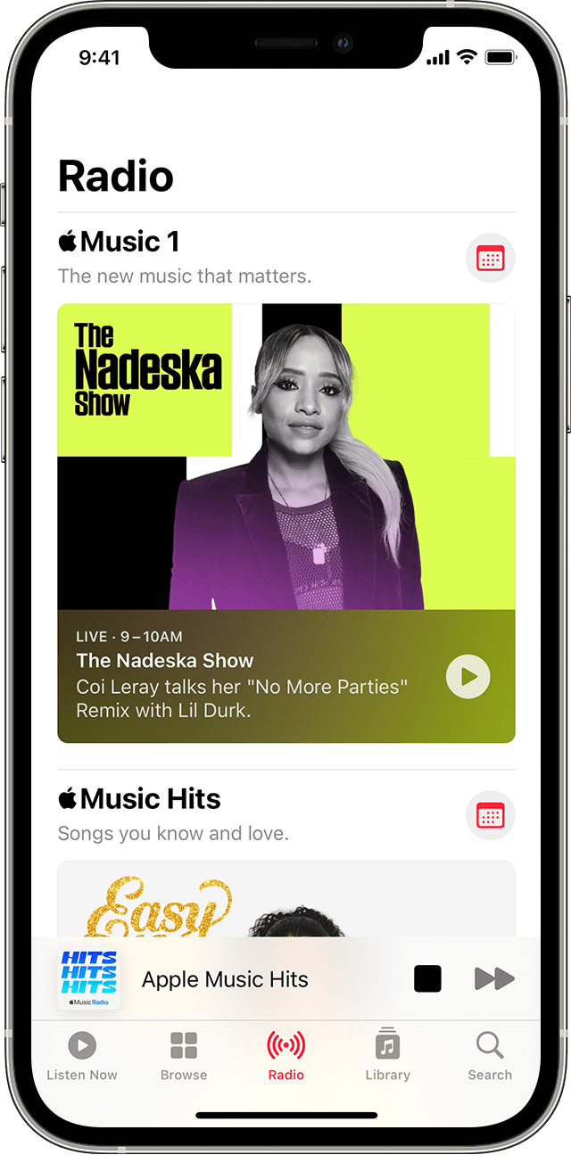 Listen To The Radio In The Apple Music App Apple Support