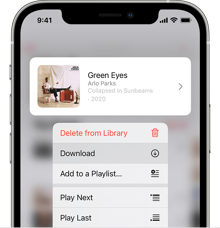 Add And Download Music From Apple Music Apple Support