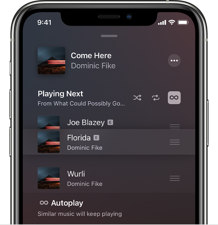 make a playlist in the app iusb pro