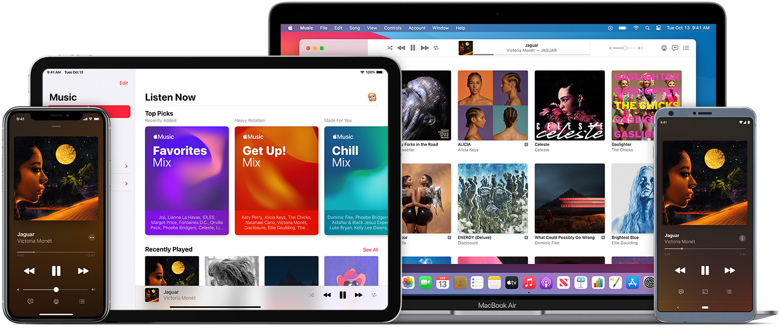 Listen to music and more in the Apple Music app - Apple Support
