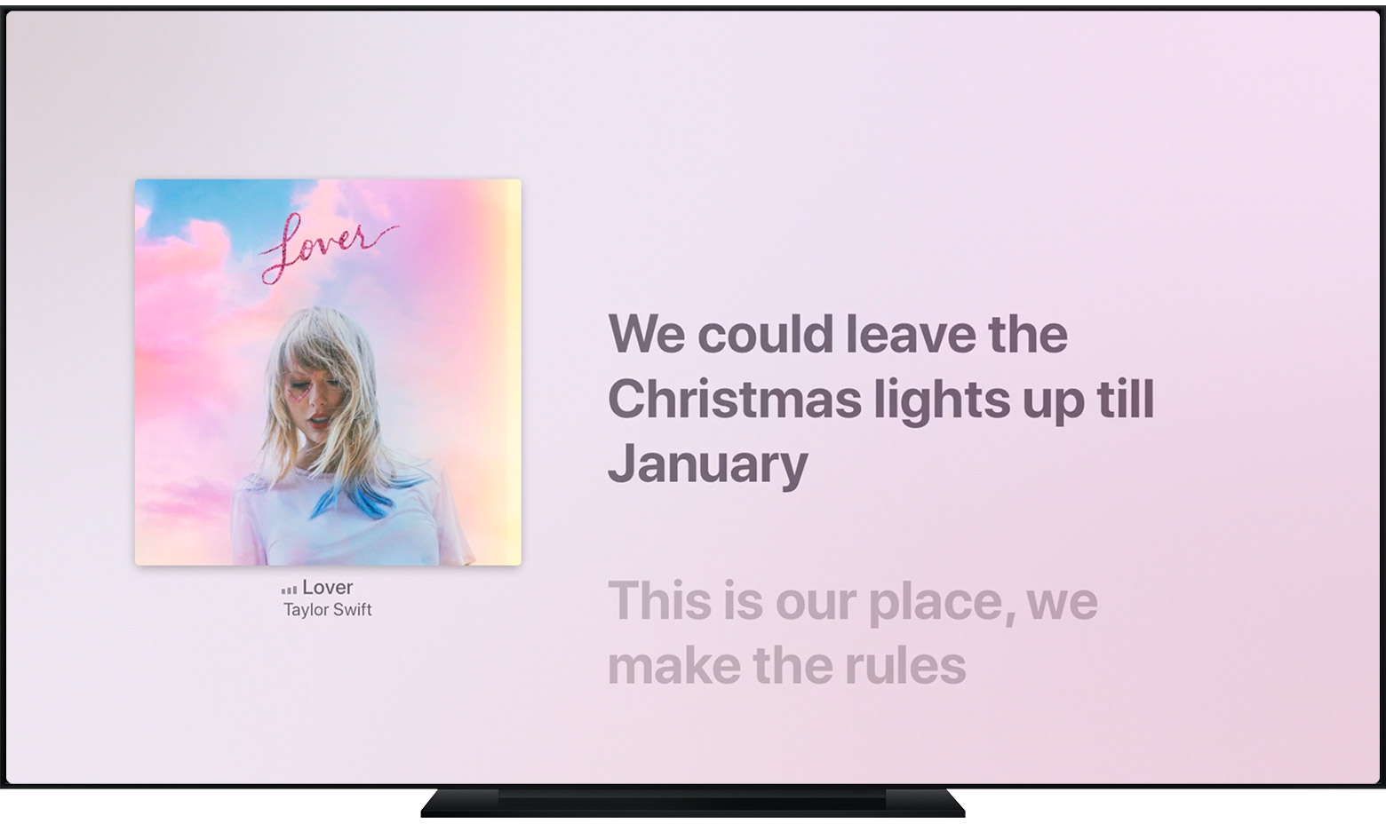 Apple Music Apple Tv Lyrics