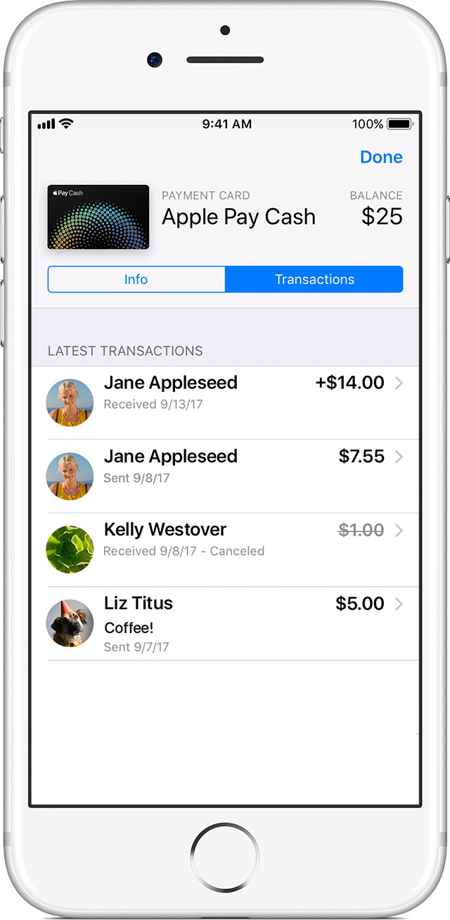 Manage your Apple Pay Cash account - Apple Support