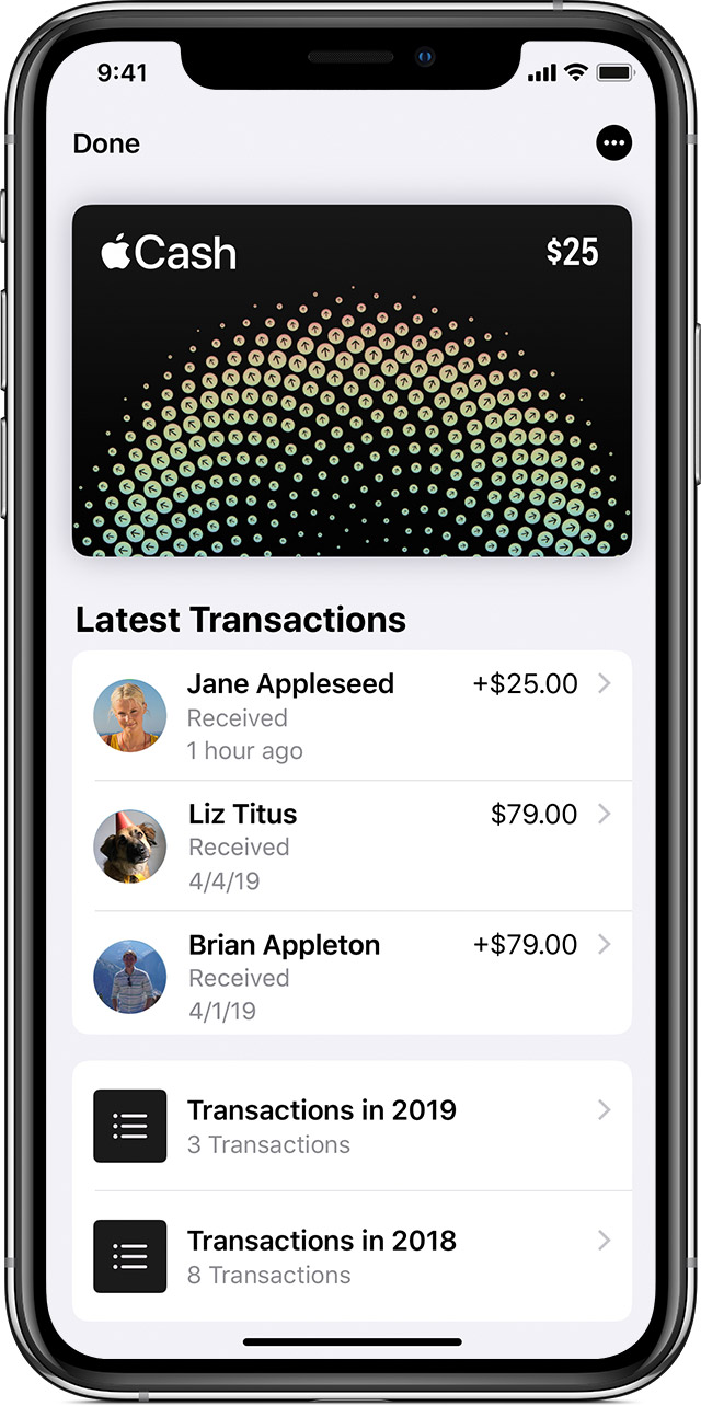 How to delete transaction history on apple cash information