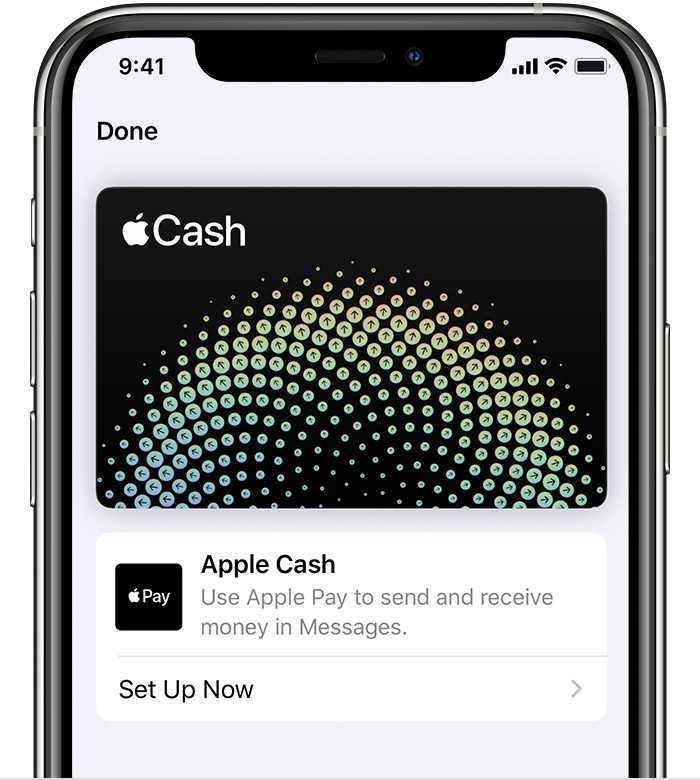 Set up Apple Cash - Apple Support