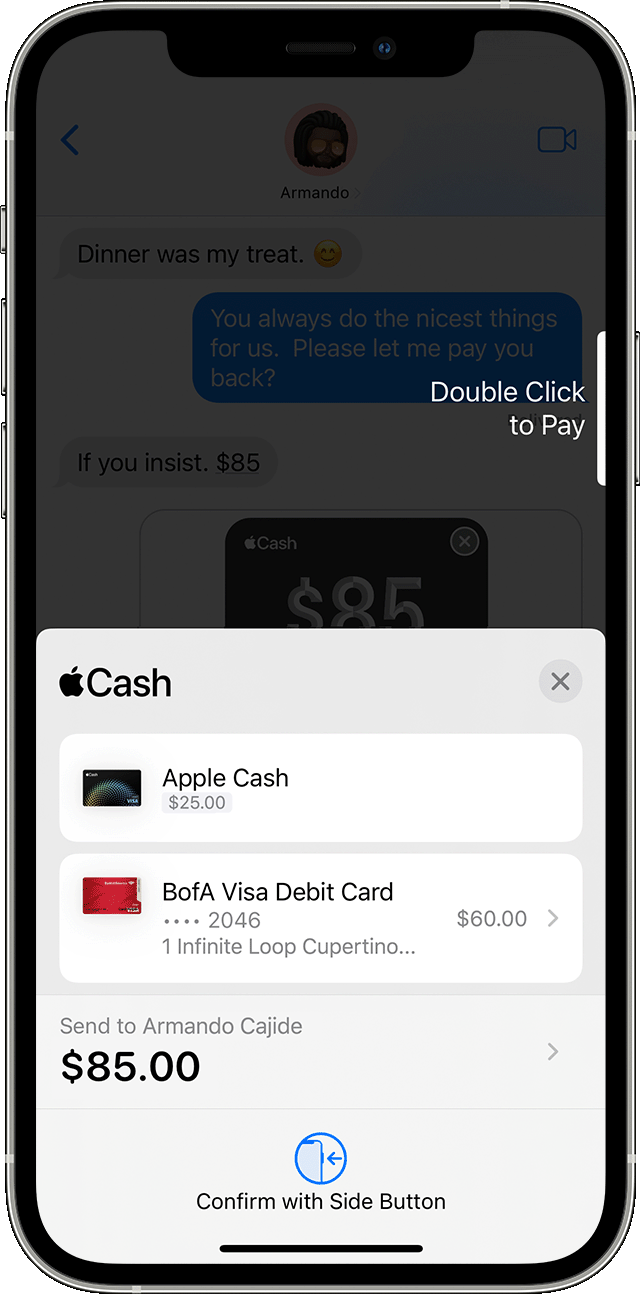 How to choose your payment method to use with Apple Pay