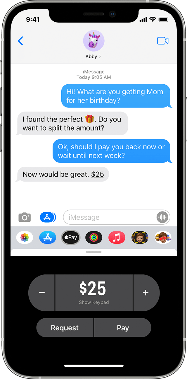 ios15 iphone12 pro messages send apple cash payment
