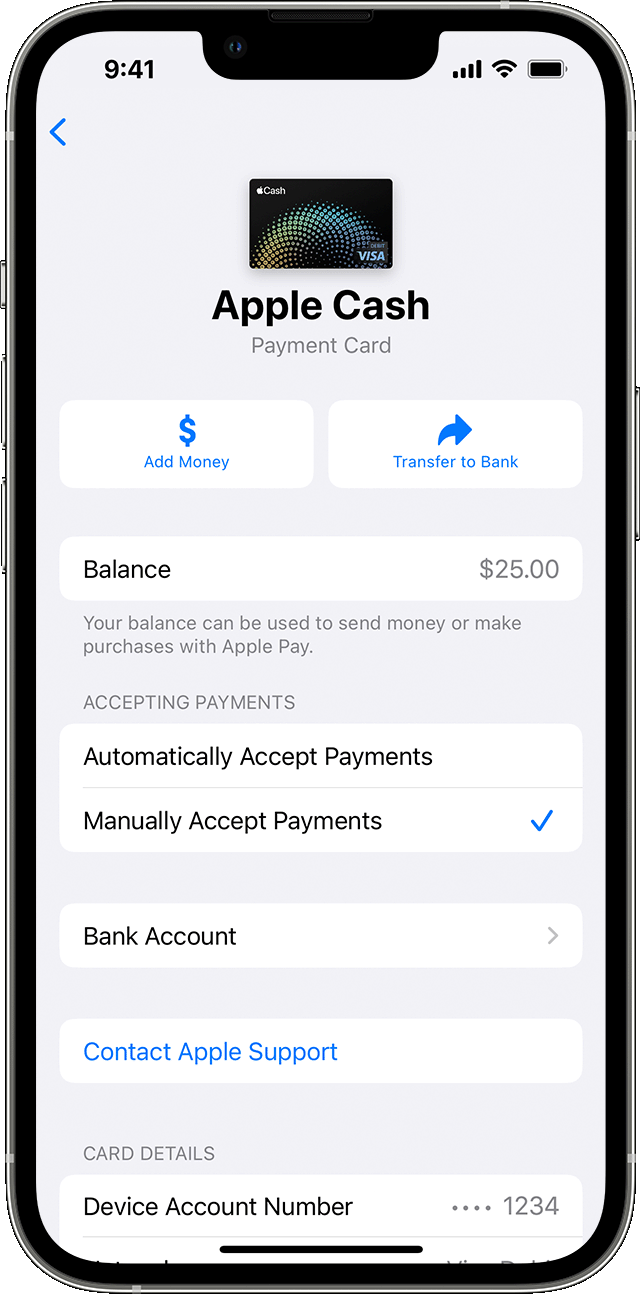 how to verify identity on apple cash