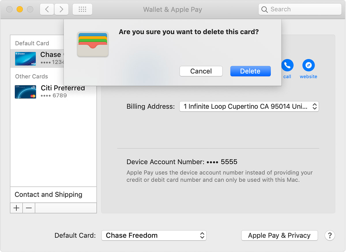 provide a new payment method for apple id mac