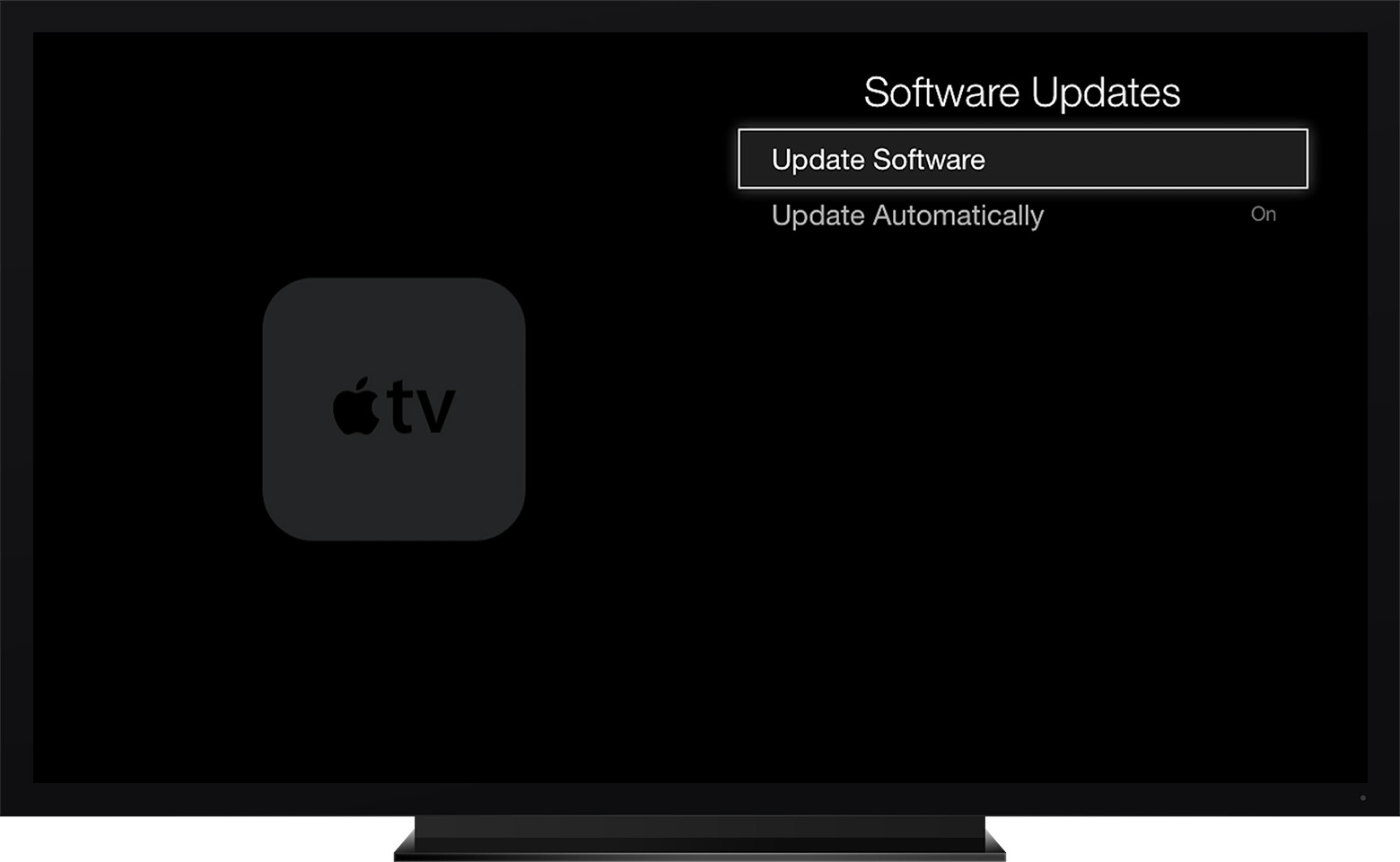 I can't update my AppleTv (3rd generation… - Apple Community