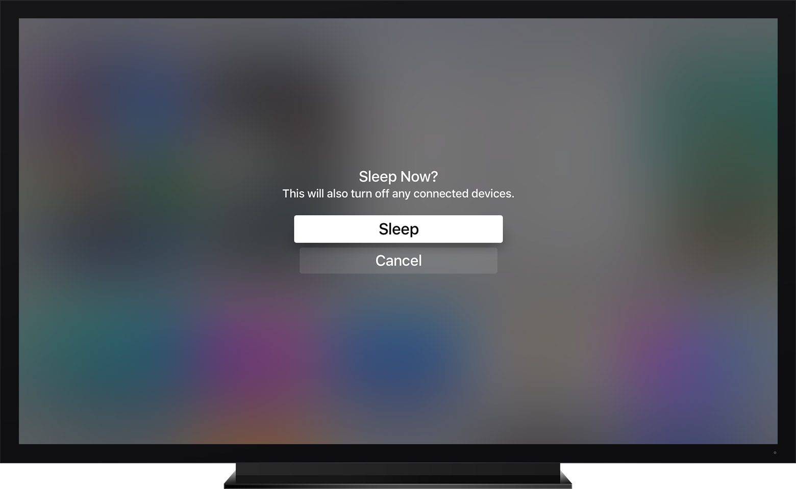 Have connected devices turn off in sleep … - Apple Community