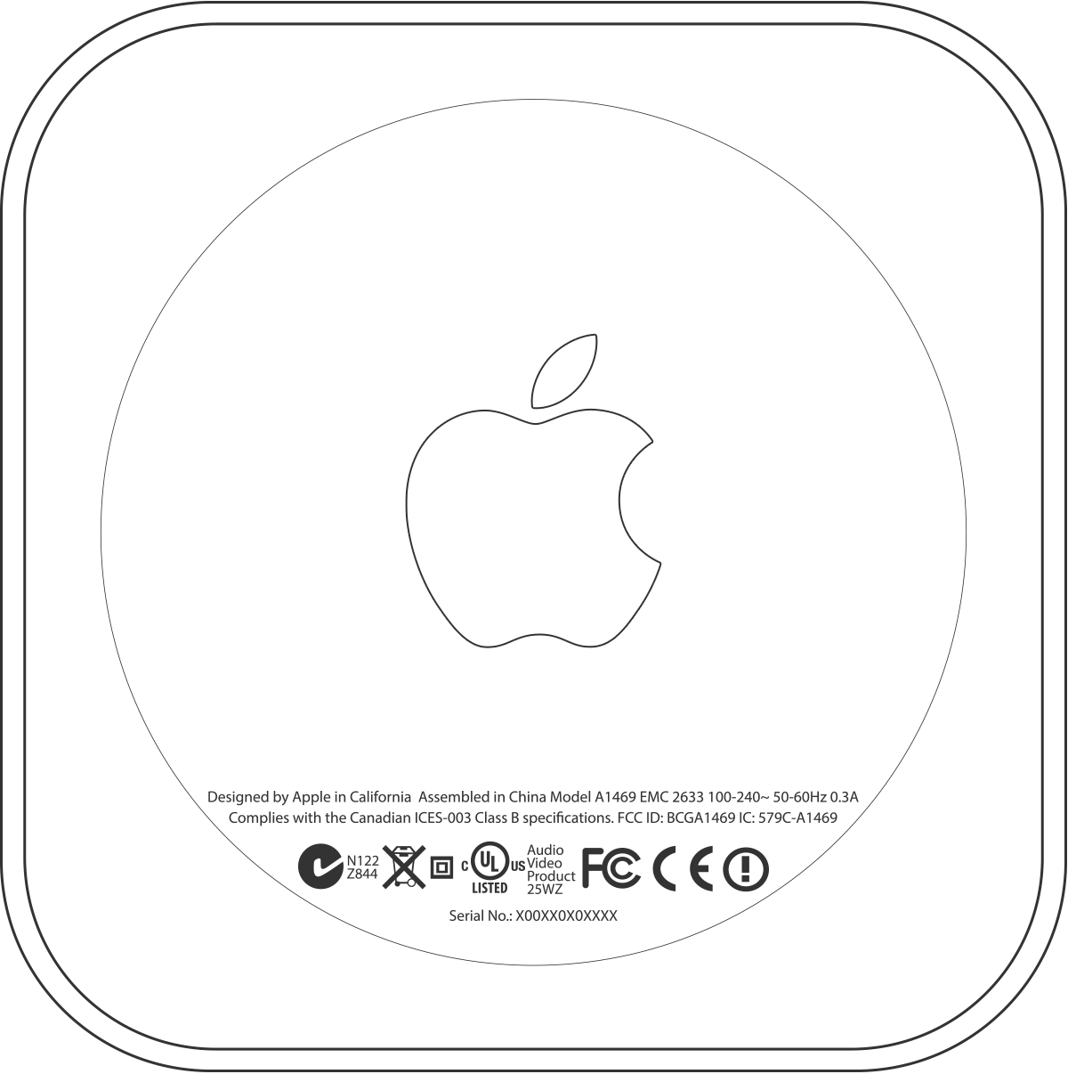 mac address for apple tv