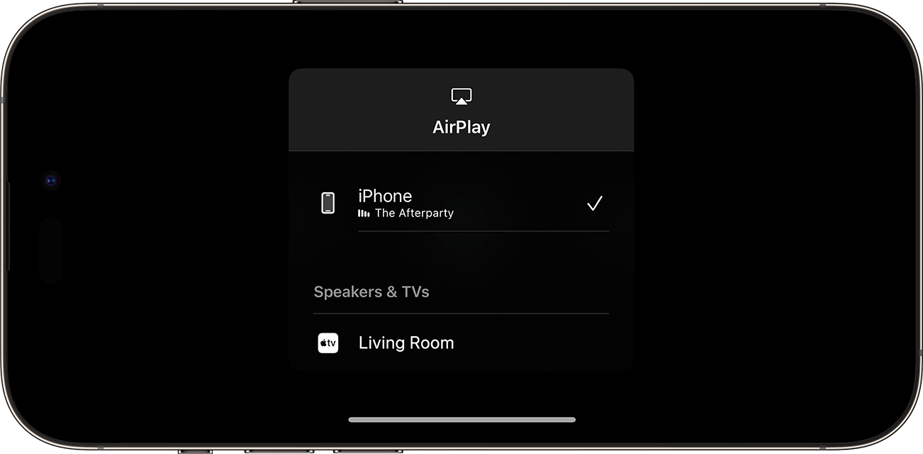 Available devices appear for selection under Speakers & TVs
