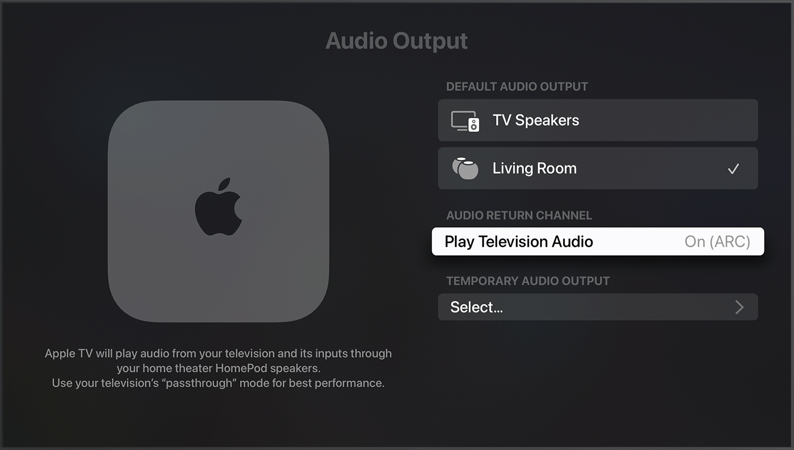 Apple TV OS 17 Volume Control Missing Apple Community