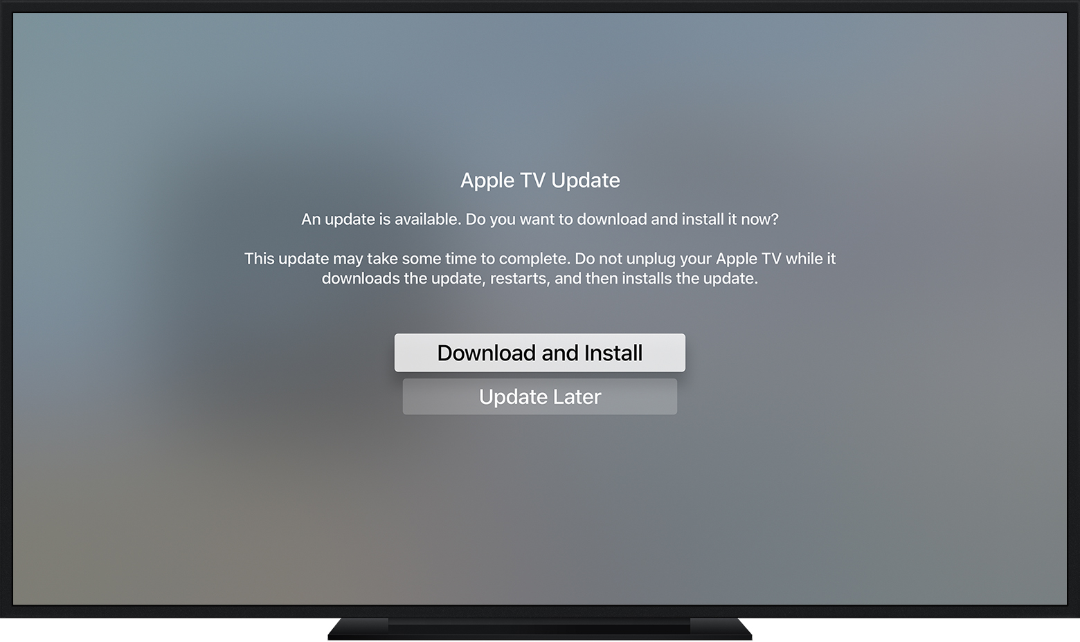 apple tv box how does it work