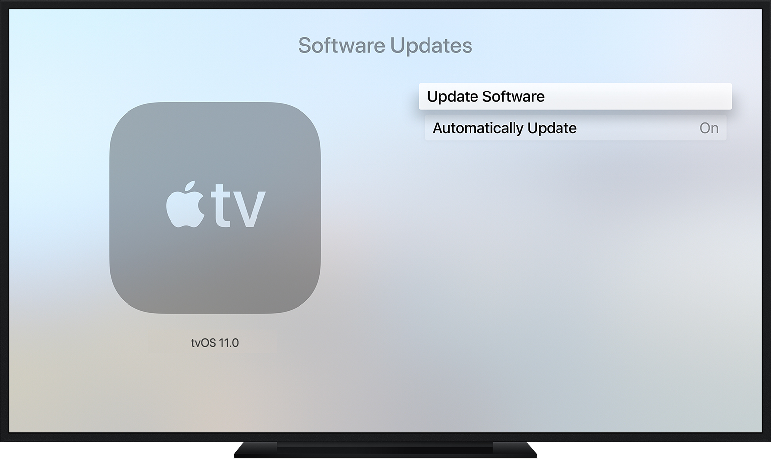 apple tv current version