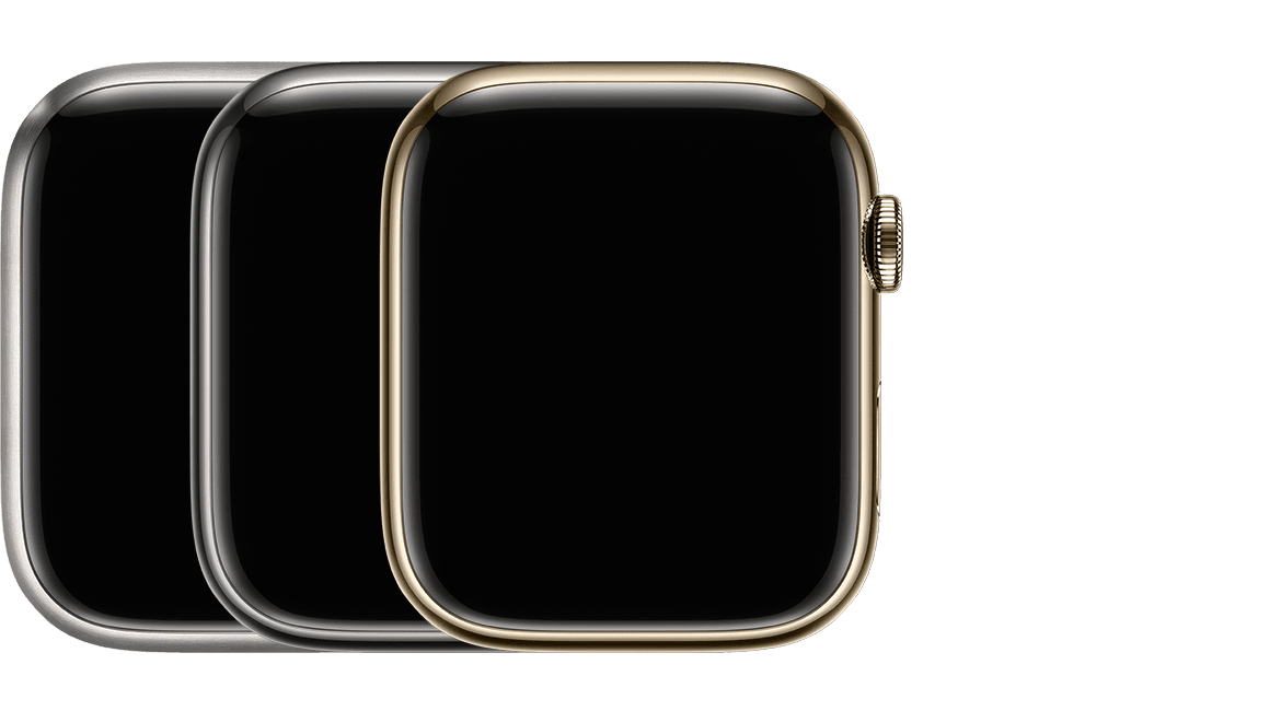 Apple Watch Series 7 en acier inoxydable