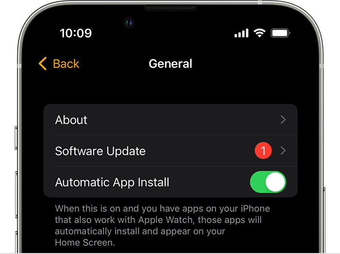 Ios 16 Iphone 13 Pro Watchos 9 Settings General Software Update Available 