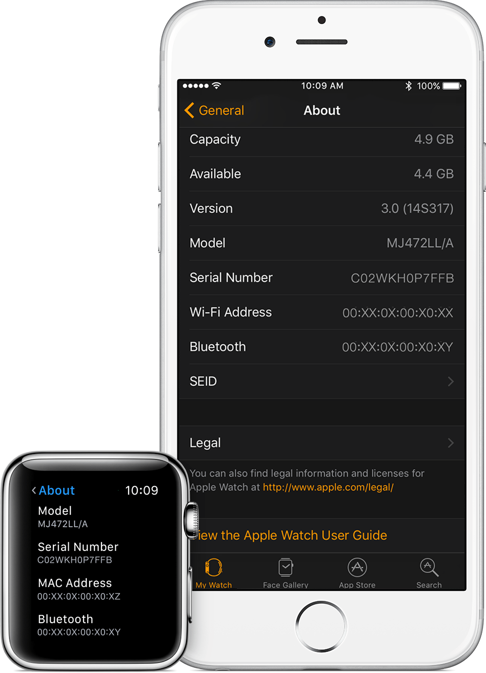 decoding apple watch serial number check