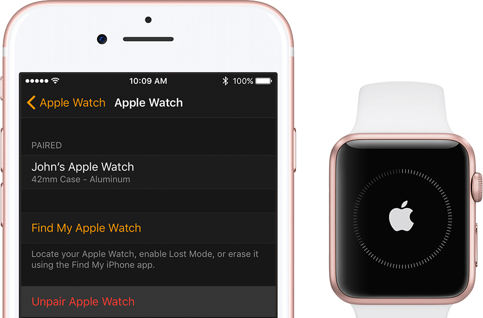 Unpair your Apple Watch and iPhone - Apple Support