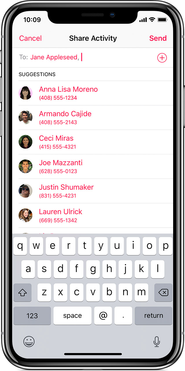 Share your Activity and compete with friends with your Apple Watch