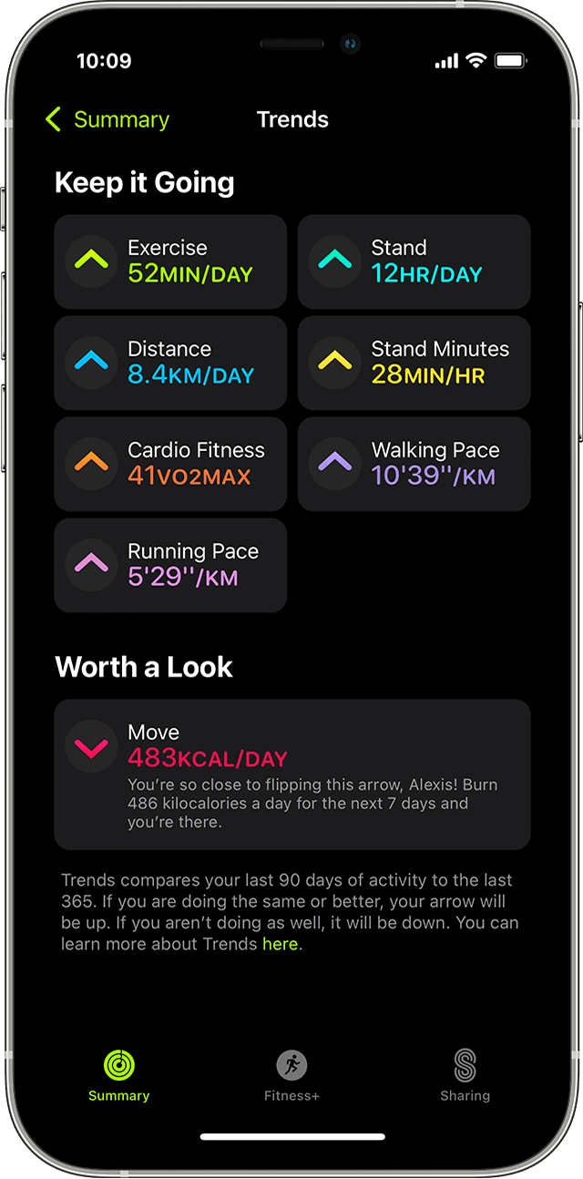 fitness app iphone apple watch