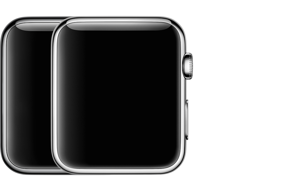Apple Watch Series 3, aço inoxidável