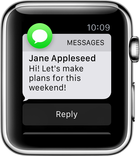 How To Get Text Messages On Apple Watch