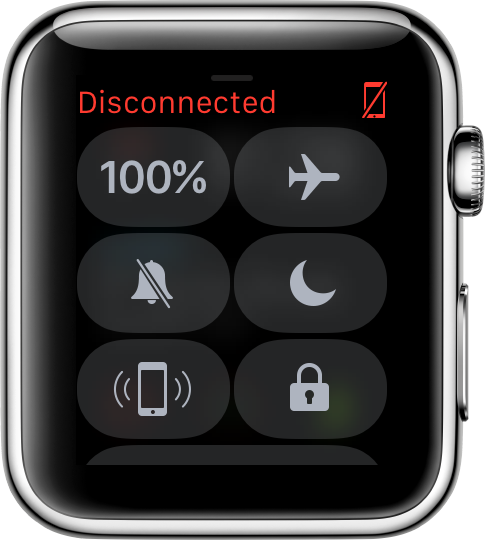 Image result for apple watch disconnect
