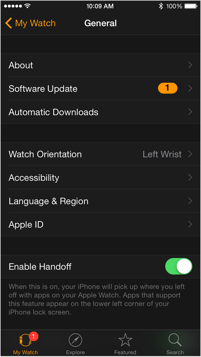 Update the software on your Apple Watch Apple Support