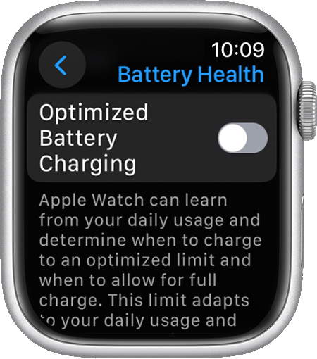 About Optimized Battery Charging on your Apple Watch - Apple Support