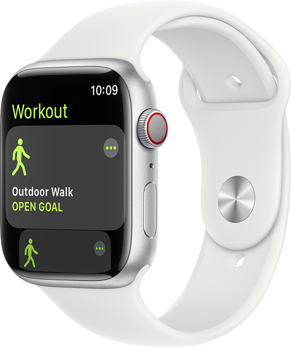 Walking with best sale apple watch