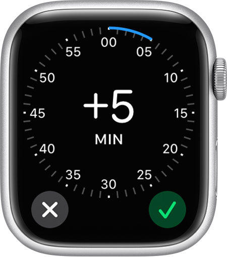 Brojčanik na Apple Watch uređaju