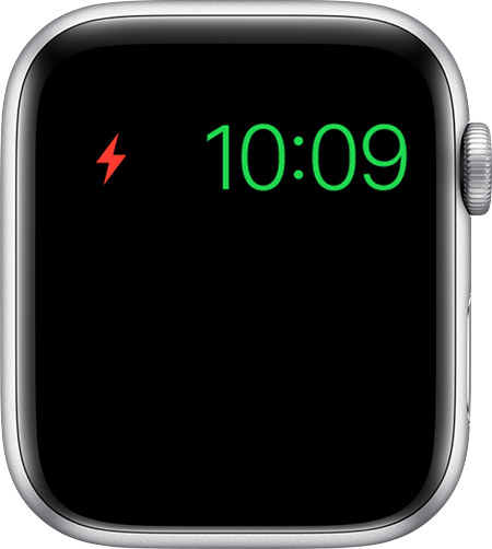 apple watch charging status