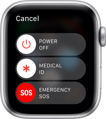 Как работает sos на apple watch