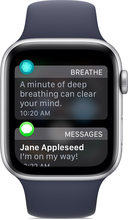 Not getting message notifications on apple watch series 3