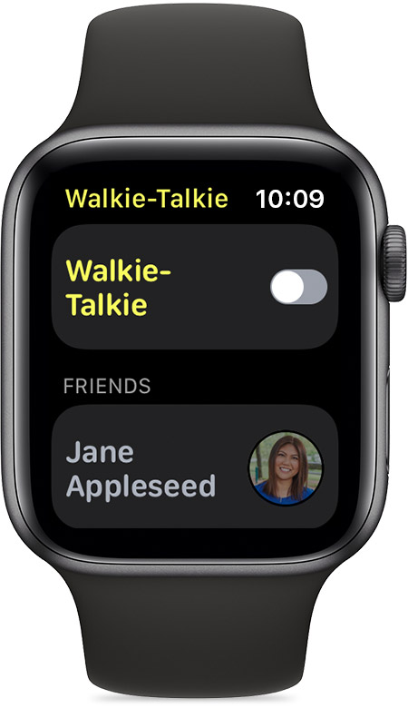 Use Walkie-Talkie on your Apple Watch - Apple Support
