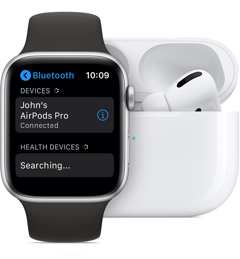 Use AirPods and other Bluetooth accessories with Apple Watch - Apple Support