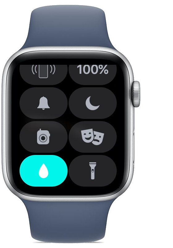 eject water from your Apple Watch 