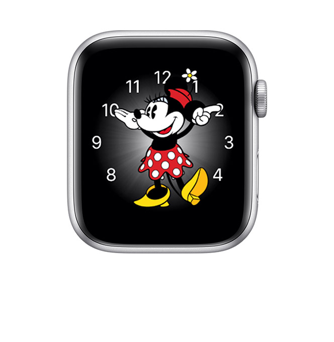 Hear Mickey Mouse or Minnie Mouse speak the time - Apple Support