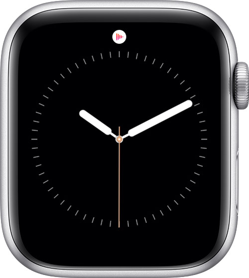 now playing icon on apple watch