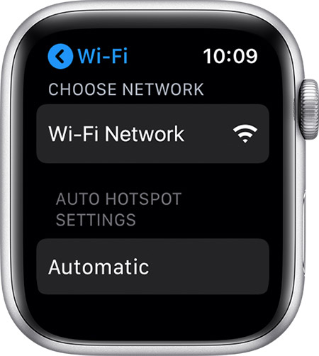 Connect Your Apple Watch To Wi Fi Apple Support
