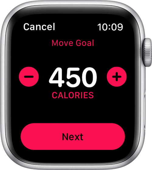 Change your goals on your Apple Watch - Apple Support