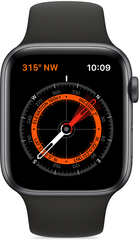 Apple Watch でコンパスを使う Apple サポート